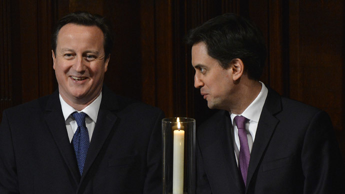 Labour vs Tories: RT asks ‘What’s the difference?’