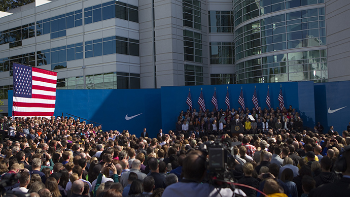 Obama touts TPP trade deal amid Nike support