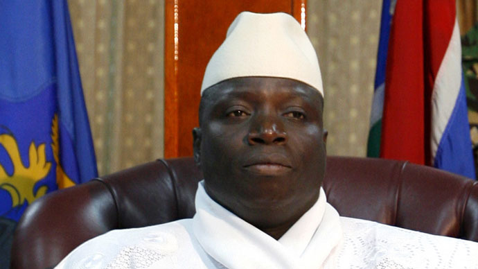 Gambian President Yahya Jammeh (Reuters/Finbarr O'Reilly)