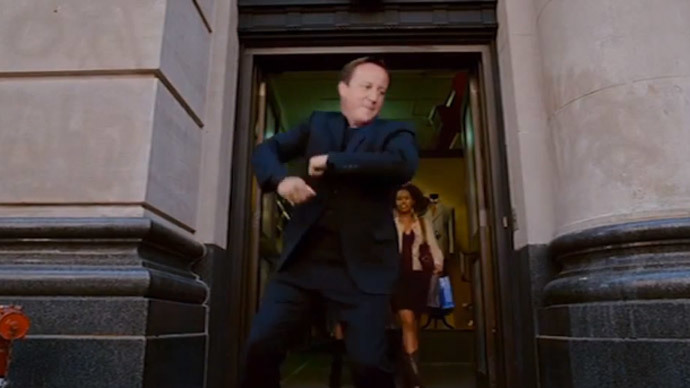 Web sight: Cameron celebrates election victory in hilarious Spider-Man spoof (VIDEO)