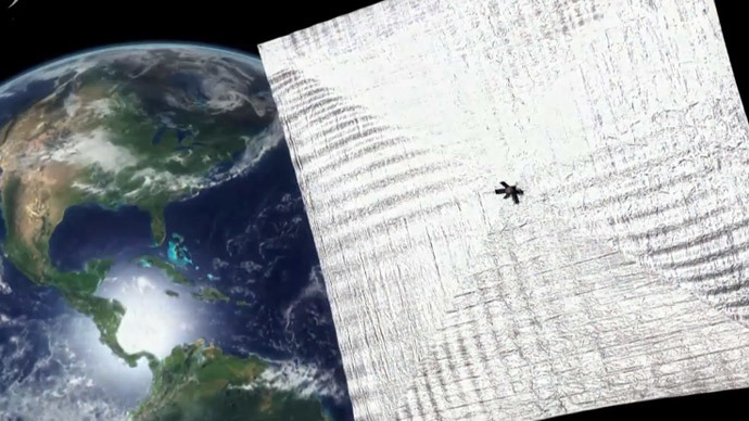 Sailing through space: Tiny satellite to use solar wind for propulsion