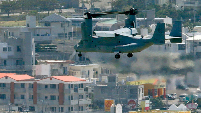Okinawa governor demands suspension of Osprey flights after deadly Hawaii crash