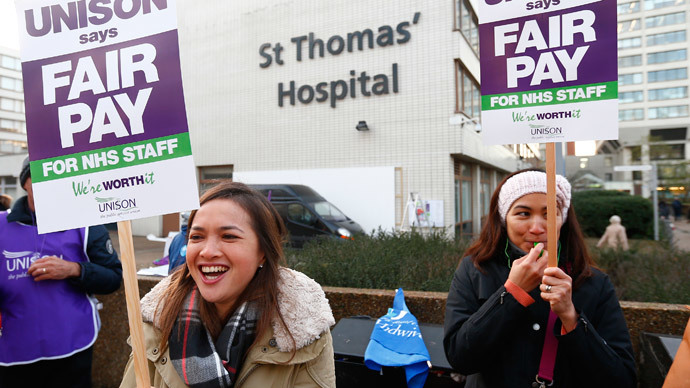 Nurses threaten strike action if Tories’ ‘7-day NHS’ sparks wage cuts