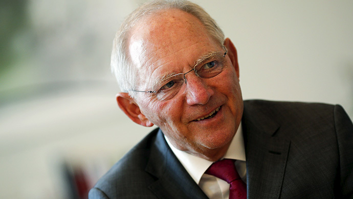 German Finance Minister Wolfgang Schaeuble. (Reuters/Fabrizio Bensch) - 3456789