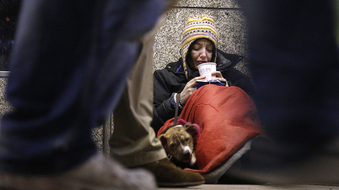 ‘Over 8,000 people a week risk losing their house’ – homeless charity