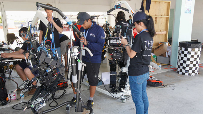 Not quite terminators: Rescue robots compete at DARPA challenge finals