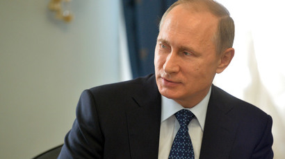 Russian President Vladimir Putin.(RIA Novosti / Alexei Druzhinin)