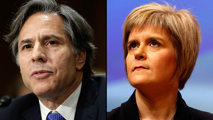 ‘Washington fears Brexit,’ says Nicola Sturgeon