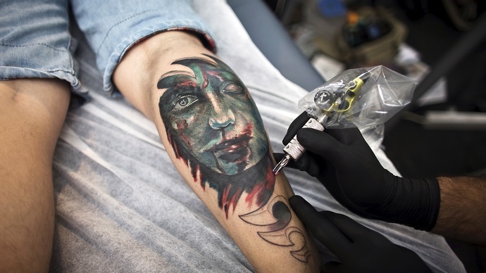 Tell tale tattoo US govt researching biometric ink 