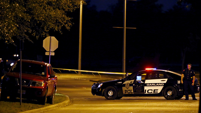 Dallas police HQ attacker shot dead by sniper after dramatic chase & standoff