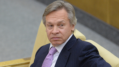 Alexey Pushkov, Chairman of the State Duma's International Affairs Committee (RIA Novosti / Vladimir Fedorenko)