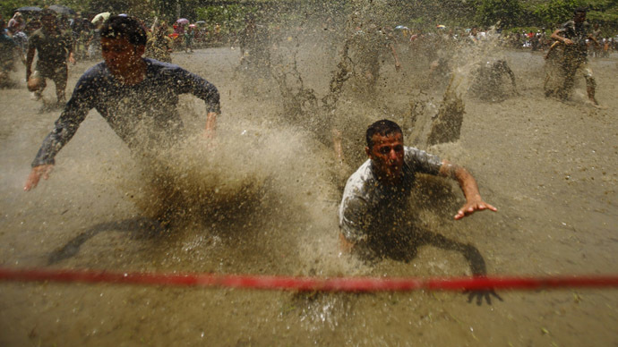 Almost 1,000 runners fall sick after ‘mud race’ in France