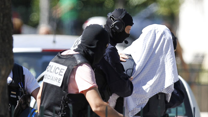 French terror attack suspect denies Islamist motivation
