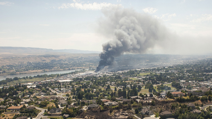 Heat & drought fuel Washington state wildfires