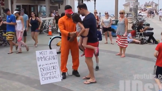 Man labels himself 'drug lord & rapist' after Trump's anti-immigrant rant (VIDEO)