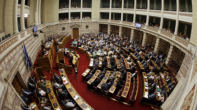 ‘National responsibility’: Greek MPs bless bailout deal seen by creditors as ‘positive’