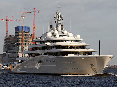 Abramovich’s fleet tops Forbes 100 Largest Yacht list