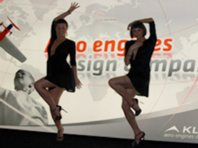 Dancing gals ‘too distracting’ for air show