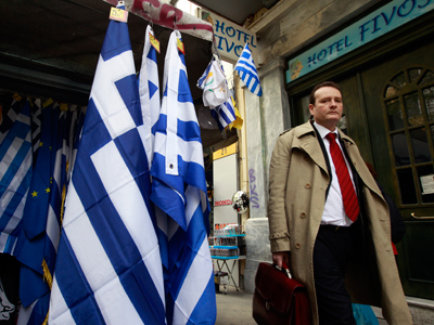 Greece downgraded next to default level by Fitch