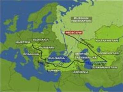Russia competes for gas routes