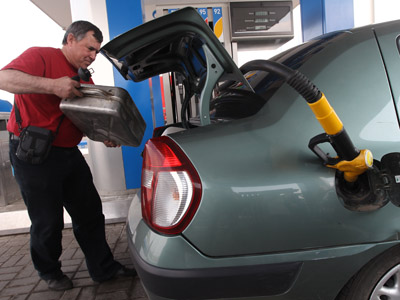 Russian petrol flows abroad