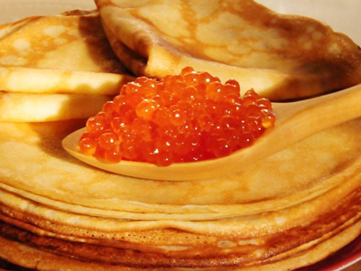 Blini with caviar from Russia’s Teremok rated a global fast food delight