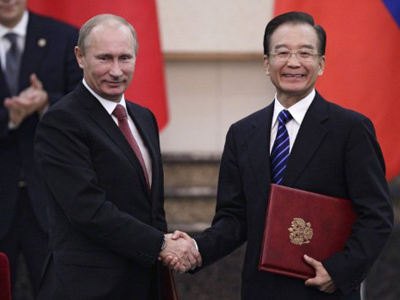 Prime Minister Putin's Chinese visit to boost business ties