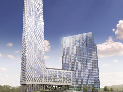 Life on top: Nearly toppled Moscow penthouse on sale for $43 million