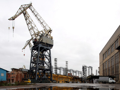 A floating nuclear power station helps Baltic shipyard stay afloat