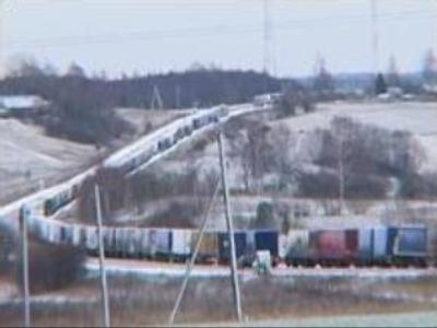 TIRs stuck in queue on Russian-Latvian border