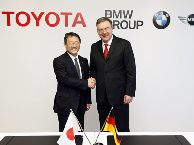 Toyota and BMW to jointly develop fuel-cell vehicles and sports car