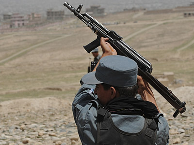 Two British soldiers killed in southern Afghanistan by man in police uniform