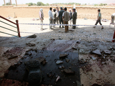 Over 20 killed as Afghan wedding blast targets key MP (PHOTOS)