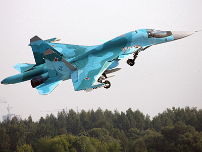 Air Force receives 6 new Sukhoi Su-34 bombers