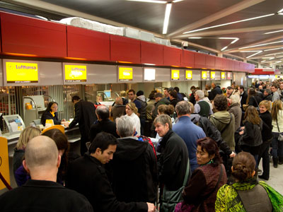 German security personnel strike hits airports nationwide
