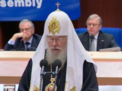 Aleksy II presents his vision of the "past, present and future" of the European Continent