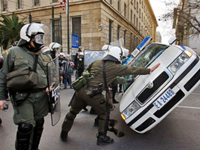 Anarchy in Europe: it could only take a spark