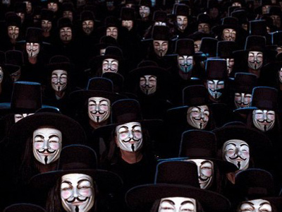 'We are legion': Anonymous hacks French presidential website