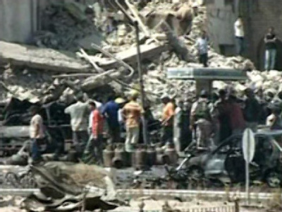 Another blast in Baghdad kills dozens