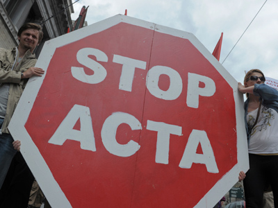 Caught in the ACTA: Protests sweep Europe (PHOTOS)