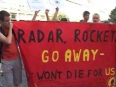 Anti-Bush protests planned in Prague