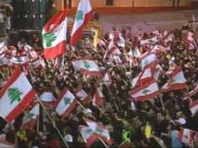 Anti-government rally continues in Lebanon