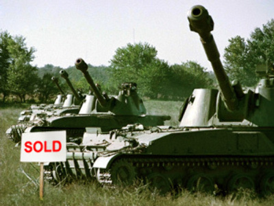 Arms sales break records
