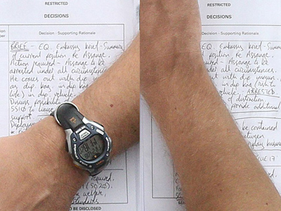 Long arm of the law: UK police given Arrest Assange order