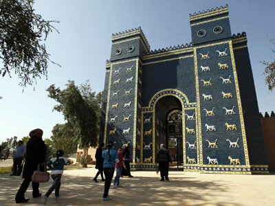 Hanging by a thread: Babylon World Wonder at risk from oil