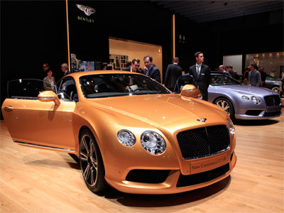 Bentley sued for $2mn over failed airbags