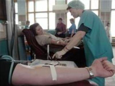 Blood transfusions in Russia continue through New Year break