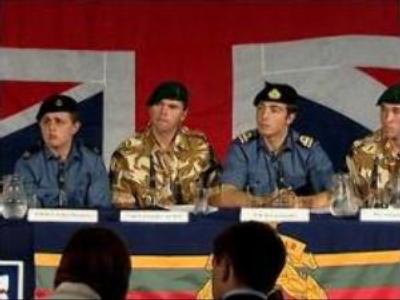 British navy crew detail Iranian treatment
