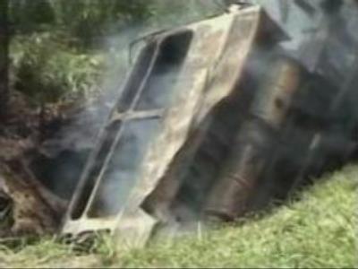 Bus crash claims 27 in Colombia