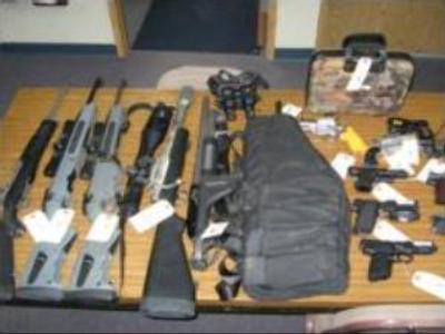 Cache of weapons found near Moscow